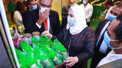 وزيرة التضامن الاجتماعي تشارك في احتفالية بنك الطعام المصري 