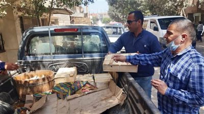 ضبط أسماك غير صالحة للاستخدام الآدمي بالبحيرة