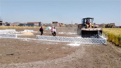 استمرار الحملات لإزالة التعديات على الأراضى الزراعية بالبحيرة