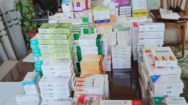 جانب من المضبوطات