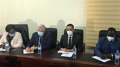 وزير الزراعة يبحث مع محافظ إقليم المنطقة الاستوائية بجنوب السودان التعاون في المجال الزراعي