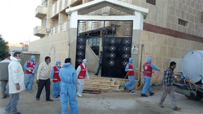 استمرار أعمال الرش والتطهير بسوهاج