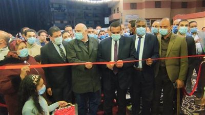محافظ البحيرة يفتتح معرض أهلا رمضان للسلع الغذائية والرمضانية بإيتاى البارود