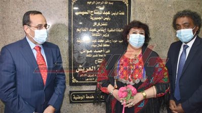 إيناس عبد الدايم:  قصر ثقافة العريش أحد أوجه التنمية الشاملة