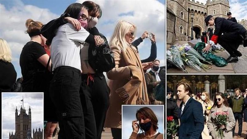 بريطانيون يبكون فيليب