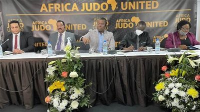 مصر تدعم مرشح مدغشفر في انتخابات الاتحاد الإفريقي للجودو.. (صور)