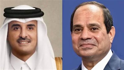 عاجل| الرئيس السيسي يتلقى اتصالاً هاتفياً من أمير دولة قطر للتهنئة بشهر رمضان