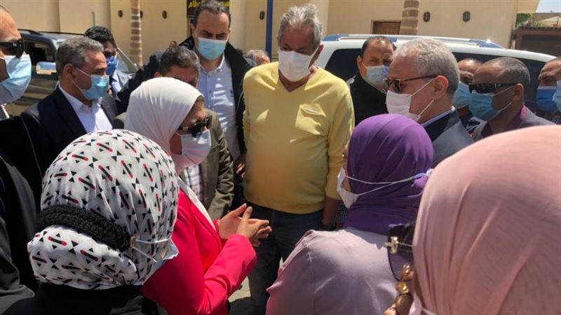 زيارة وزيرة الصحة