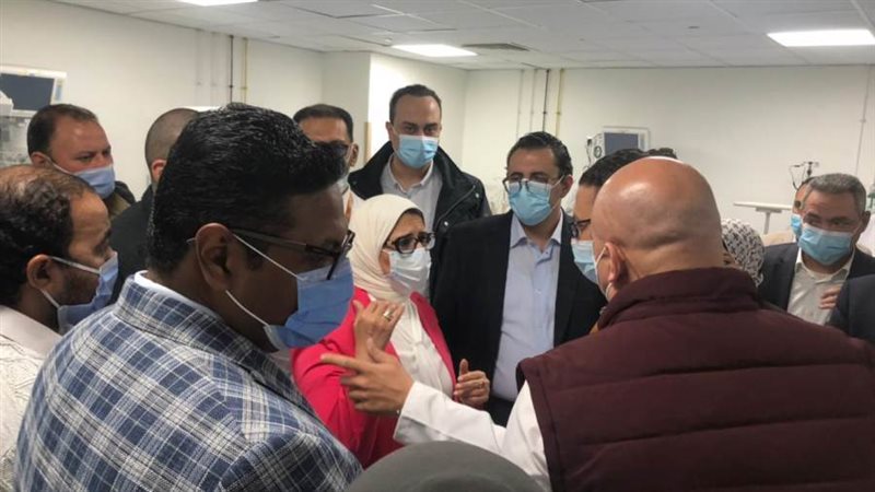 زيارة وزيرة الصحة