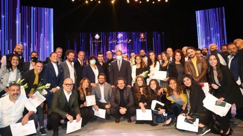 جانب من التكريم