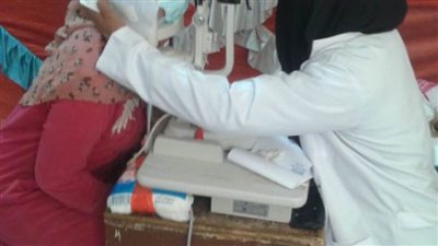 علاج 202 مواطن وعمل نظارات طبية في قافلة بزاوية ببا 