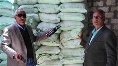 ضبط 3 أطنان دقيق مدعم قبل بيعه بالسوق السوداء بطوخ