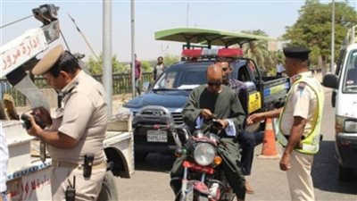تحرير 475 مخالفة مرورية متنوعة على طرق سوهاج