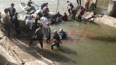  استخراج جثمان عامل يومية لقى مصرعه أثناء العمل بكفر الشيخ