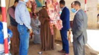 ضبط 100 كيلو لحوم فاسدة في حملة للطب البيطري بسوهاج
