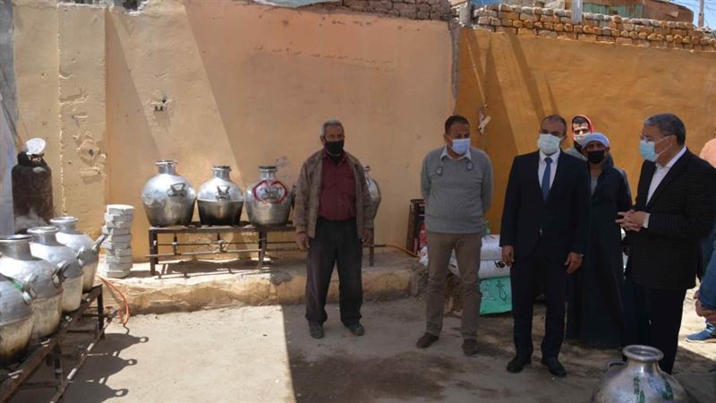 محافظ المنيا يتفقد