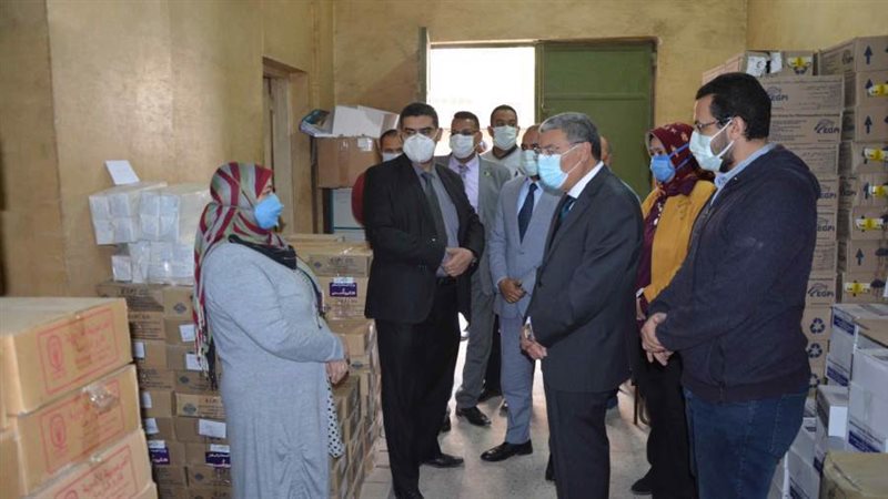 محافظ المنيا يتفقد