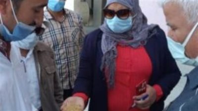 بدء موسم توريد القمح لصوامع غرب طهطا بسوهاج