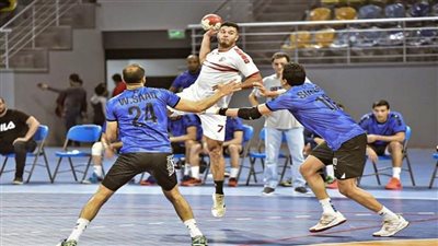 فوز الأهلي على الزهور والزمالك على الطيران في دوري المحترفين لكرة اليد بمصر