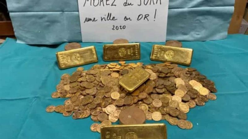 ثروة من الذهب