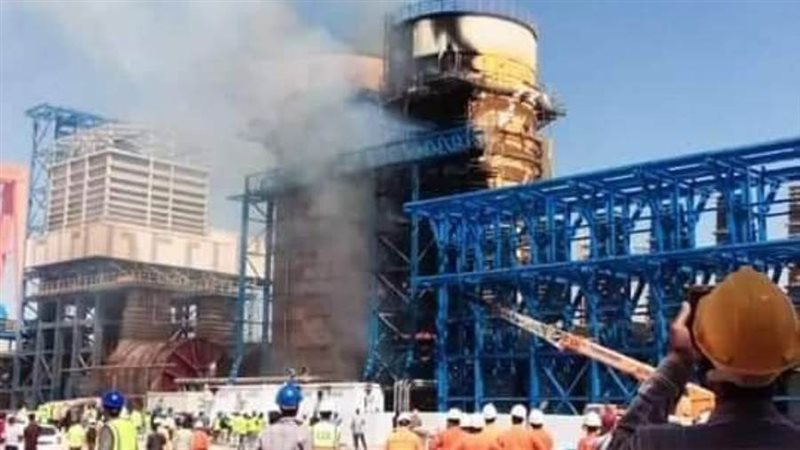 حريق بمصنع السكر