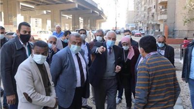 محافظ الجيزة يتابع أعمال تطوير كورنيش المريوطية