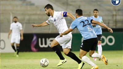 بهدف النادري غزل المحلة يتعادل مع بيراميدز في الوقت القاتل