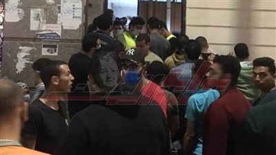 توافد الشباب للتبرع بالدم لإنقاذ ضحايا القطار المنكوب بطوخ