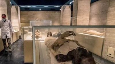 الآثار:2000 زائر لقاعة المومياوات الملكية بمتحف الحضارة في أول يوم افتتاحها