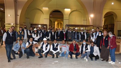 المتحف الكبير يستقبل مقصورة الملك توت عنخ آمون