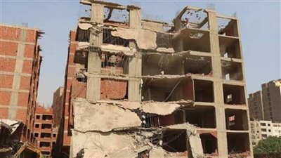 الإسكندرية: إزالة أعمال بناء مخالف على أرض زراعية بحي العمرانية