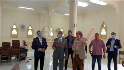  محافظ كفر الشيخ يتفقد تطوير دار المناسبات بسخا