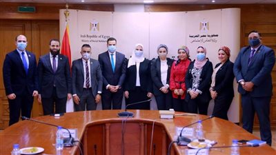 وفد تنسيقية شباب الأحزاب يبحث مع وزيرة التضامن جهود العمل المشترك