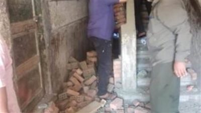 غلق وتشميع محل تجاري بحي غرب سوهاج