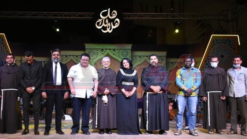 جانب من الحفل بساحة