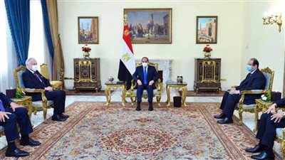 الرئيس السيسي:  العلاقات بين مصر وأمريكا تمثل أهمية بالغة في ظل ما يشهده المحيط الإقليمي من أزمات 