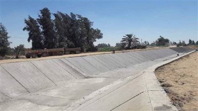 تبطين   203 كم ترع  ببنى سويف 