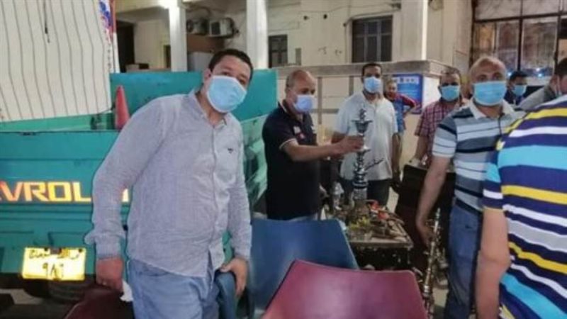 مصادرة الشيش خلال