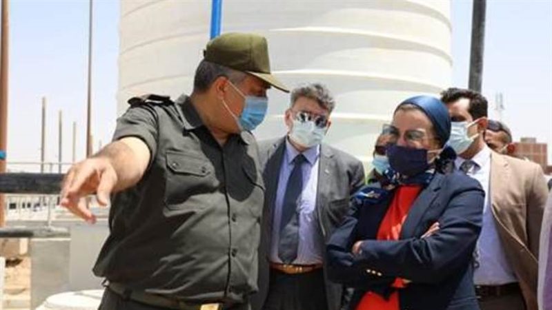 تتفقد مشروع نقل سائل