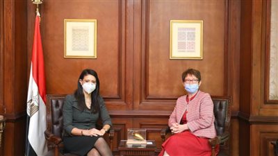 المشاط» تعقد جلسة مباحثات ثنائية مع رئيسة البنك الأوروبي لإعادة الإعمار والتنمية