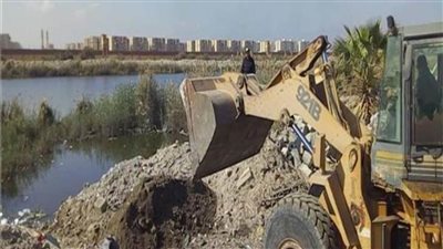 إزالة 277حالة تعد على النيل بمساحة  104 آلاف متر ببني سويف