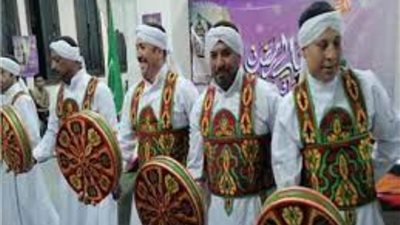 ابتهالات دينية وفنون شعبية بليالي رمضان الثقافية بالمنيا