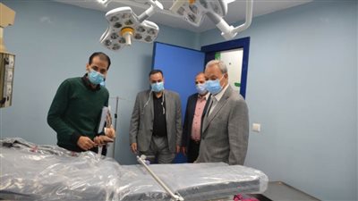 محافظ القليوبية يتابع فتح المبنى الجديد بالمستشفى التعليمي وحميات بنها