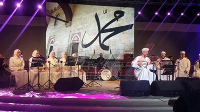 الشيخ محمود التهامي يتألق فى حفل النادى برعاية الشباب والرياضة