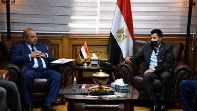 صبحى وحطب يبحثان استعدادات مشاركة مصر في دورة الألعاب الأولمبية بطوكيو
