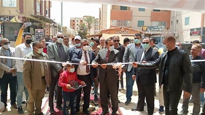 افتتاح 5 مشروعات ومعرض للمشغولات اليدوية