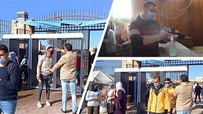 مجلس جامعة دمياط يؤكد الالتزام التام بالإجراءات الاحترازية ومنع التزاحم بالامتحانات