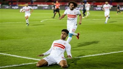 أحداد يقود تقدم الزمالك أمام البنك الأهلي بثلاثية في الشوط الأول