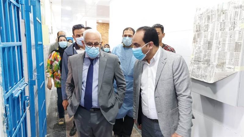 خلال تفقد المستشفى