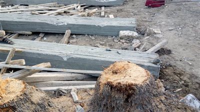 إزالة 3 حالات تعدٍ على الأراضى الزراعية وأملاك الدولة بالبحيرة 